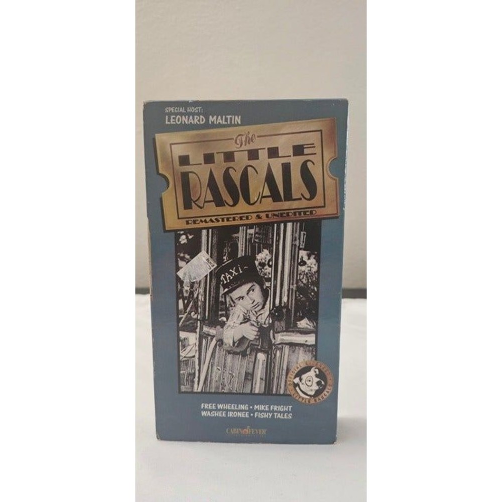 The Little Rascals VHS Vol. 6 Mike Fright, Washee Ironee, Fishy Tales